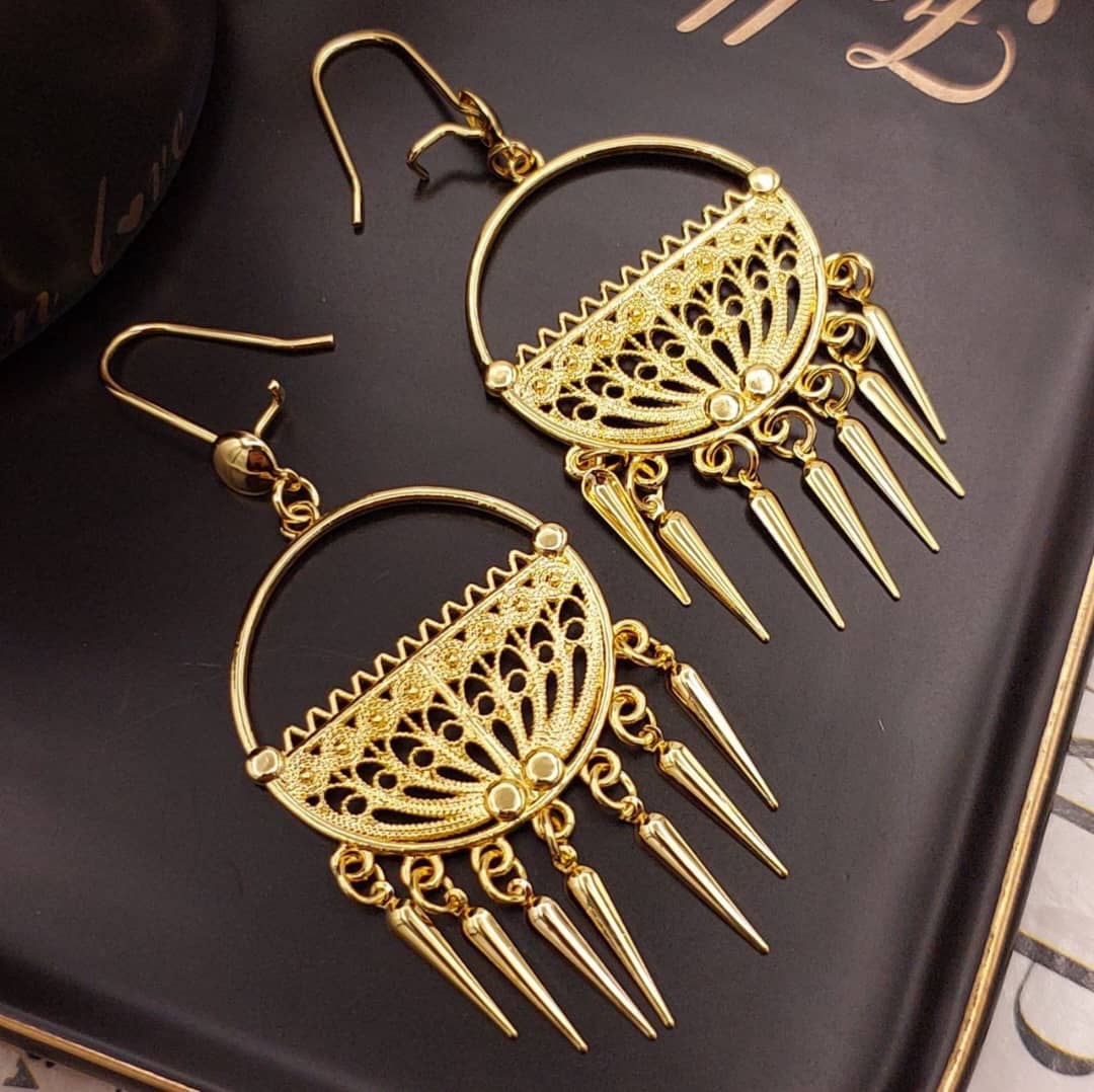 #گوشواره آویزبحرینی